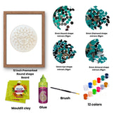 Rangoli Shape Lippan Art 154 DIY Kit-18